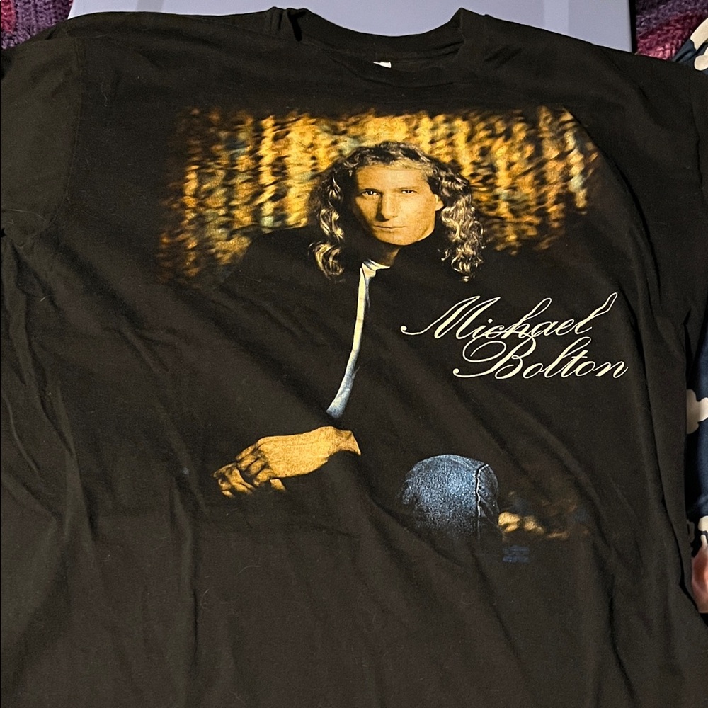 Vintage Michael Bolton Tour Shirt